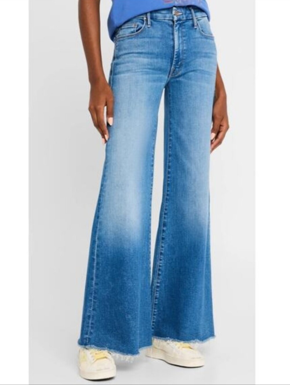 Mother Lil Roller Fray Jeans - Work Hard Play Hard
